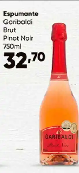 Zaffari Espumante Garibaldi Brut Pinot Noir 750ml oferta