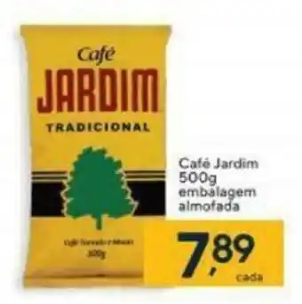 Cafe Jardim 500g embalagem almofada