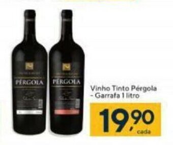 Coop Vinho tinto Pergola garrafa 1L oferta