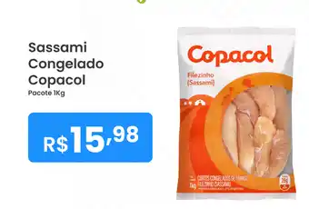 Ultrabox Sassami Congelado Copacol 1kg oferta