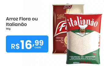 Ultrabox Arroz Flora ou Italianao 5kg oferta