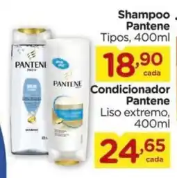 Carrefour Shampoo Pantene Tipos, 400ml oferta