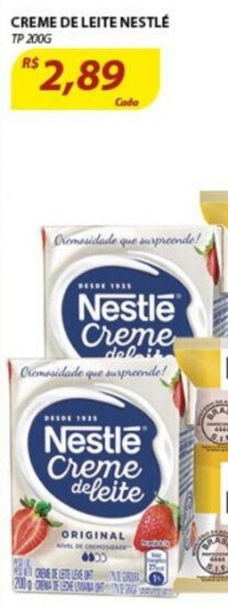 Assaí Atacadista Creme de Leite Nestle TP 200g oferta