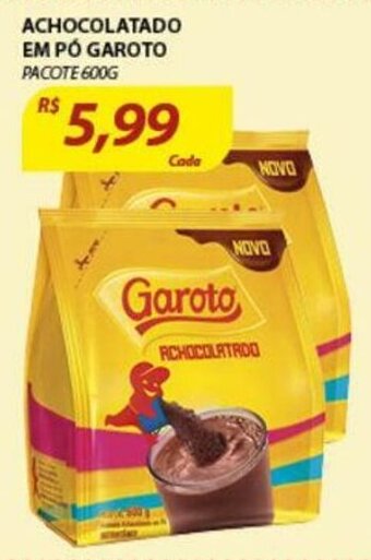 Assaí Atacadista Achocolatado em po Garoto 600g oferta