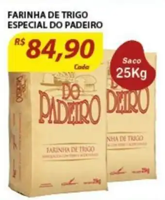 Assaí Atacadista Farinha de Trigo Especial Do Padeiro 25kg oferta