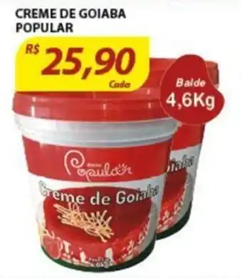 Assaí Atacadista Creme de Goiaba Popular 4.6kg oferta