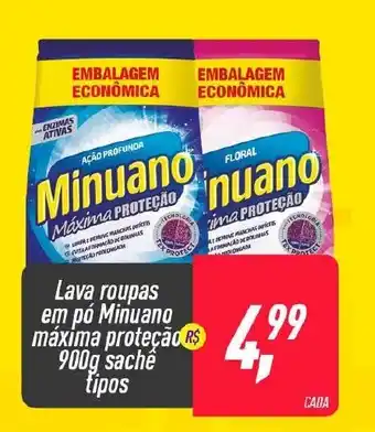 Frangolândia Lava roupas em po Minuiano Maxima protecao 900g sache tipos oferta