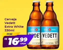 X Supermercados Cerveja Vedett Extra White 330ml oferta