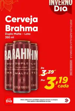 Dia Cerveja Brahma Duplo Malte - Lata 350ml oferta