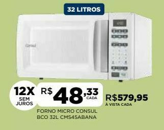 DB Supermercados Forno microondas consul oferta