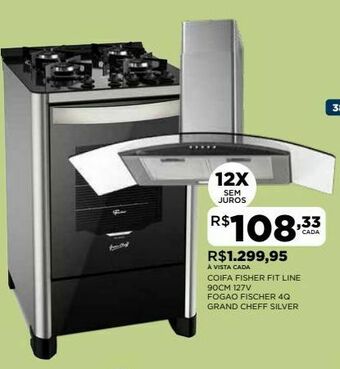 DB Supermercados Fogão oferta
