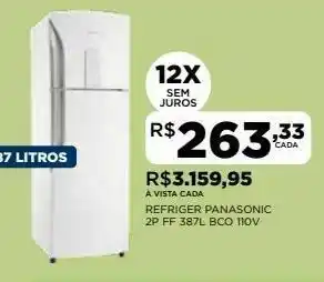 DB Supermercados Geladeira panasonic oferta