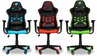 DB Supermercados Cadeira gamer dazz prime x pto/azul, pto/vde, pto/verm oferta