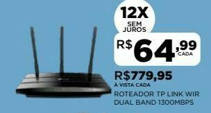DB Supermercados Roteador tp-link oferta