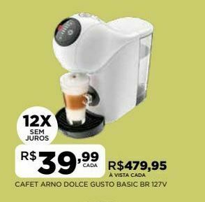 DB Supermercados Cafeteira arno oferta