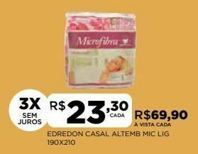 DB Supermercados Edredom oferta