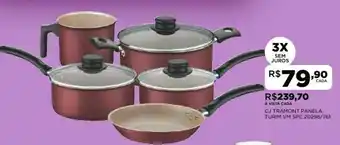 DB Supermercados Conjunto para cozinhar tramontina oferta