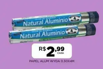 DB Supermercados Papel alumínio wyda oferta