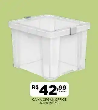 DB Supermercados Caixa organizadora tramontina oferta
