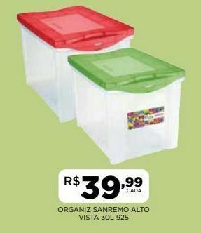 DB Supermercados Organizador sanremo oferta