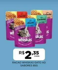 Ração para gatos whiskas