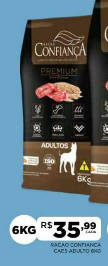 DB Supermercados Ração para cães confiança oferta