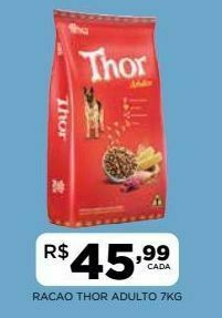 DB Supermercados Ração para cães thor oferta
