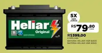DB Supermercados Bateria de carro oferta
