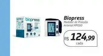 Drogal Biopress medidor de pressão arterial mp050 oferta