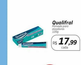 Qualifral pomada para assaduras 120