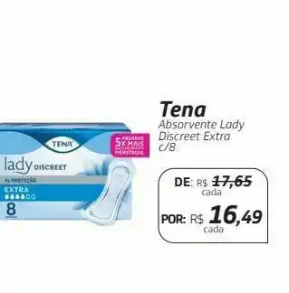 Drogal Tena absorvente lady discreet extra c/8 oferta