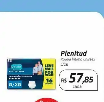 Drogal Plenitud roupa íntima unissex c/16 oferta