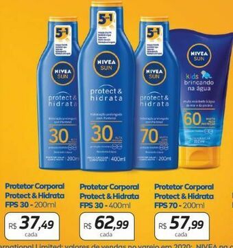Protetor corporal protect & hidrata fsp 30 400ml