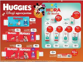 Fraldas huggies supreme care roupinha hiper