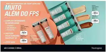 Drogal Facial pele normal fsp 70 sem cor 40g oferta