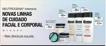 Drogal Creme para o corpo neutrogena oferta