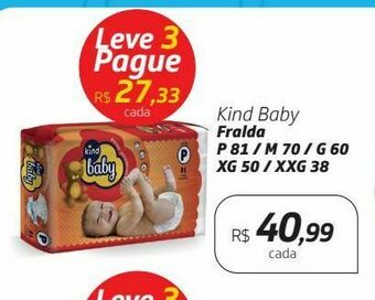 Drogal Fraldas kind baby oferta