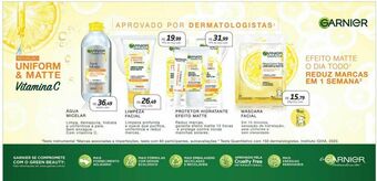 Limpeza facial garnier