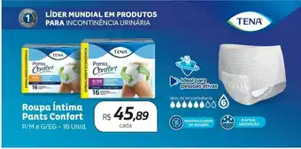 Drogal Roupa intima pants confort tena 16un oferta