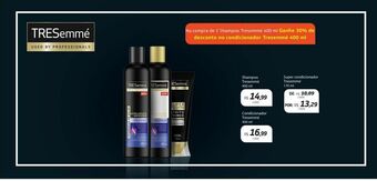 Drogal Shampoo tresemmé 400ml oferta