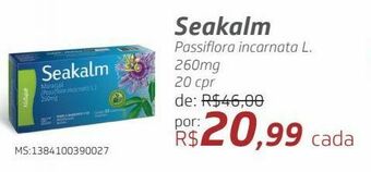 Seakalm passiflora incarnata l. 260mg 20 cpr