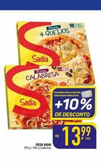 Mercantil Rodrigues Pizza sadia oferta