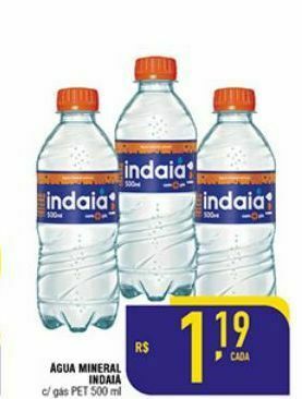 Mercantil Rodrigues Água mineral indaiá oferta