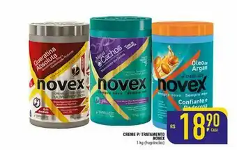 Creme p/ tratamento novex