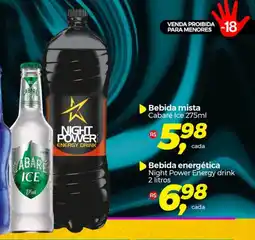 Frangolândia Bebida mista Cabaré Ice 275ml oferta