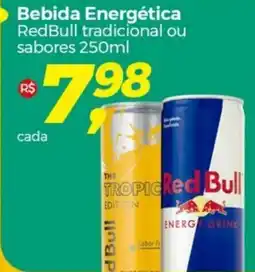 Frangolândia Bebida Energética RedBull tradicional ou sabores 250ml oferta