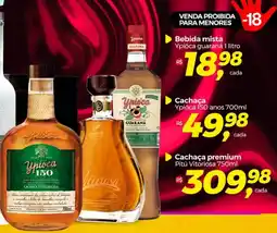 Frangolândia Bebida mista Ypióca guaraná 1 litro oferta