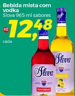 Frangolândia Bebida mista com vodka Slova 965 ml sabores oferta