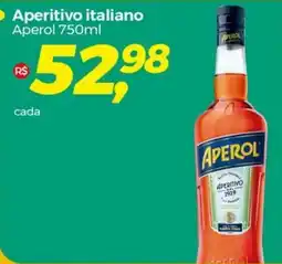 Frangolândia Aperitivo italiano Aperol 750ml oferta