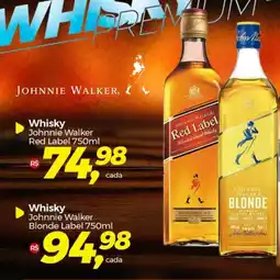 Whisky Johnnie Walker Red Label 750ml